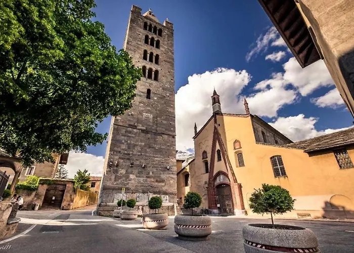 Les Dentelles Bilocale A Charvensod Vicino L'ovovia Di Pila דירה