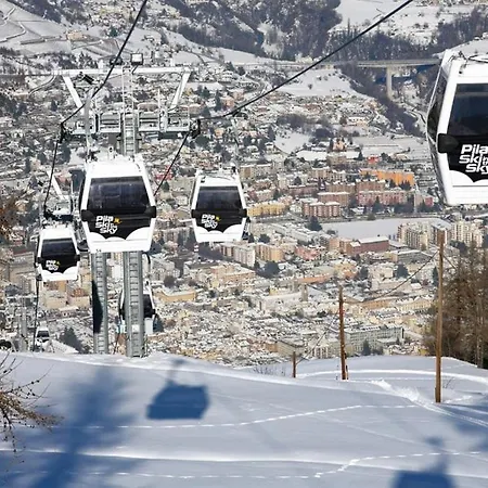 Les Dentelles Bilocale A Charvensod Vicino L'ovovia Di Pila 아오스타