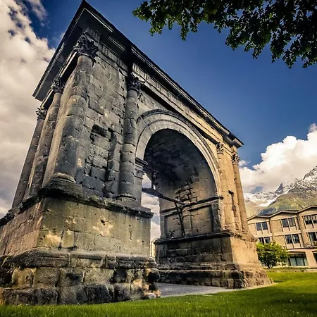 아파트 Les Dentelles Bilocale A Charvensod Vicino L'ovovia Di Pila